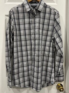 NWOT Banana Republic Grant Fit Dress Shirt Size Large